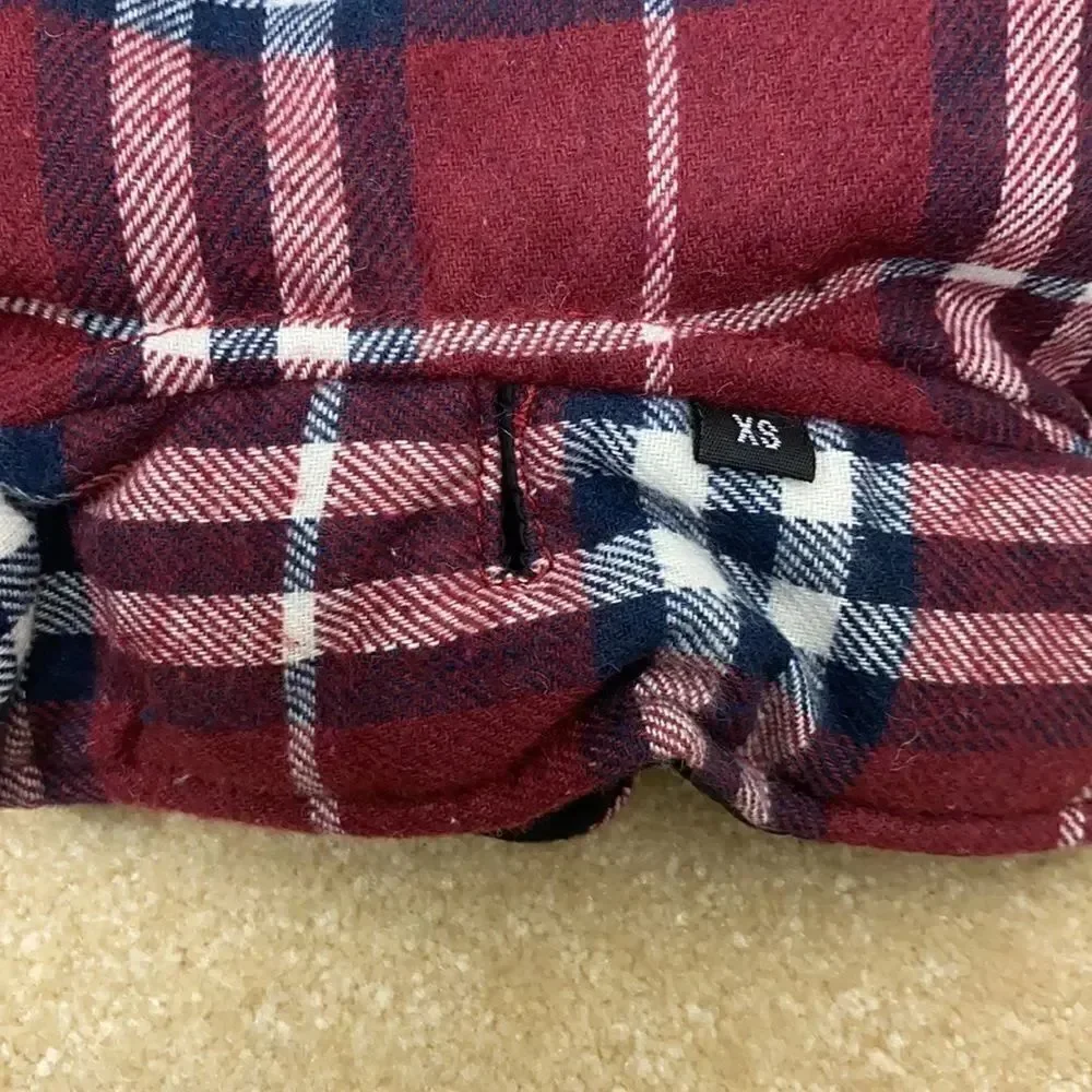 N/A plaid dog